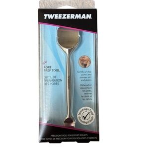 NEW Tweezerman Pore Prep Tool Pore Blemish Blackhead Extractor Remover Tool